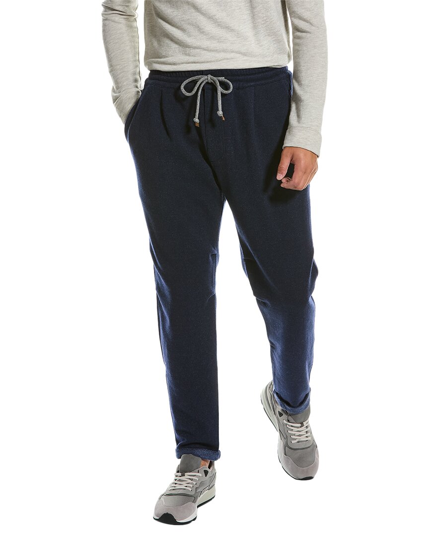 Brunello Cucinelli Pleated Drawstring Pant In Multi