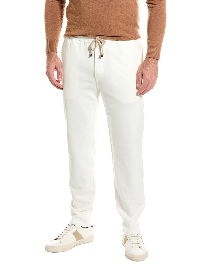 Brunello Cucinelli Sweatpant In White
