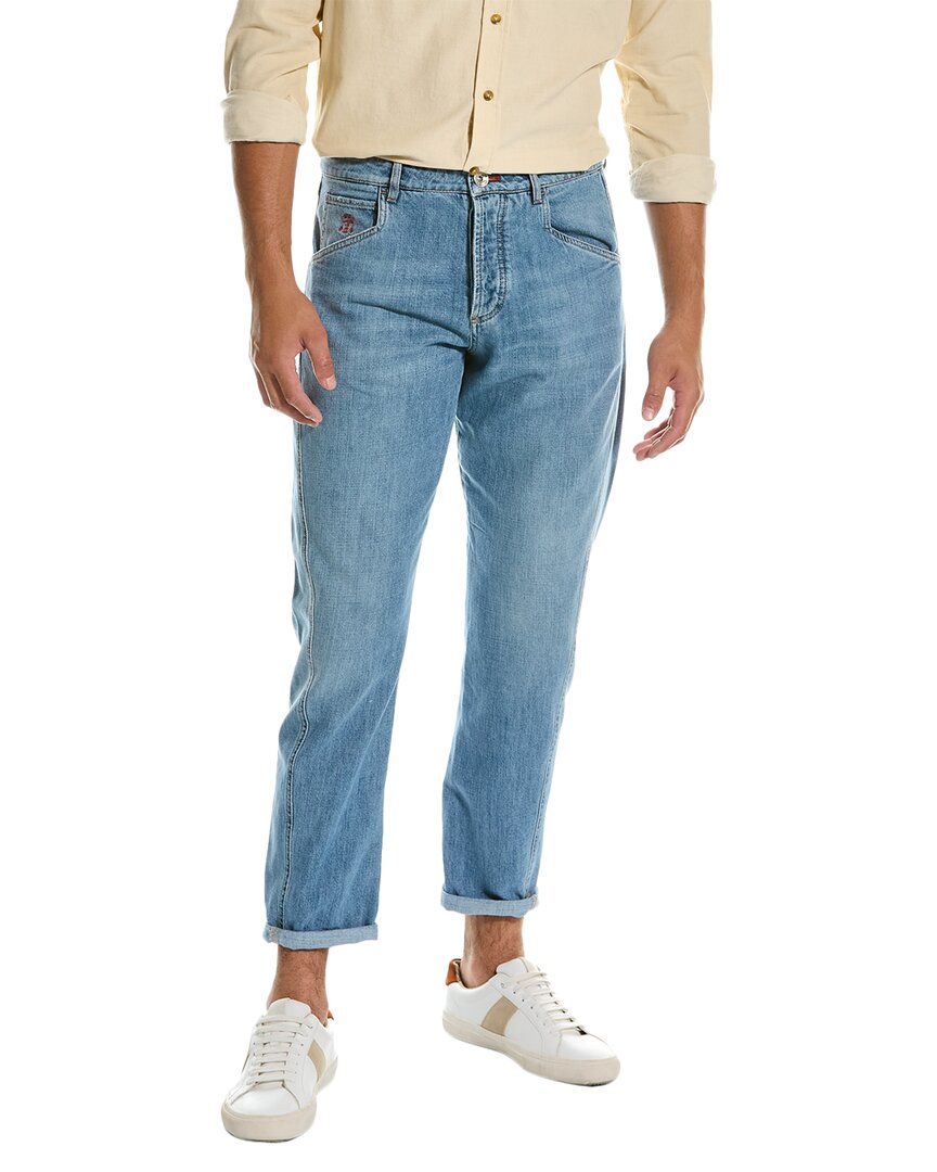 Brunello Cucinelli Jean In Blue