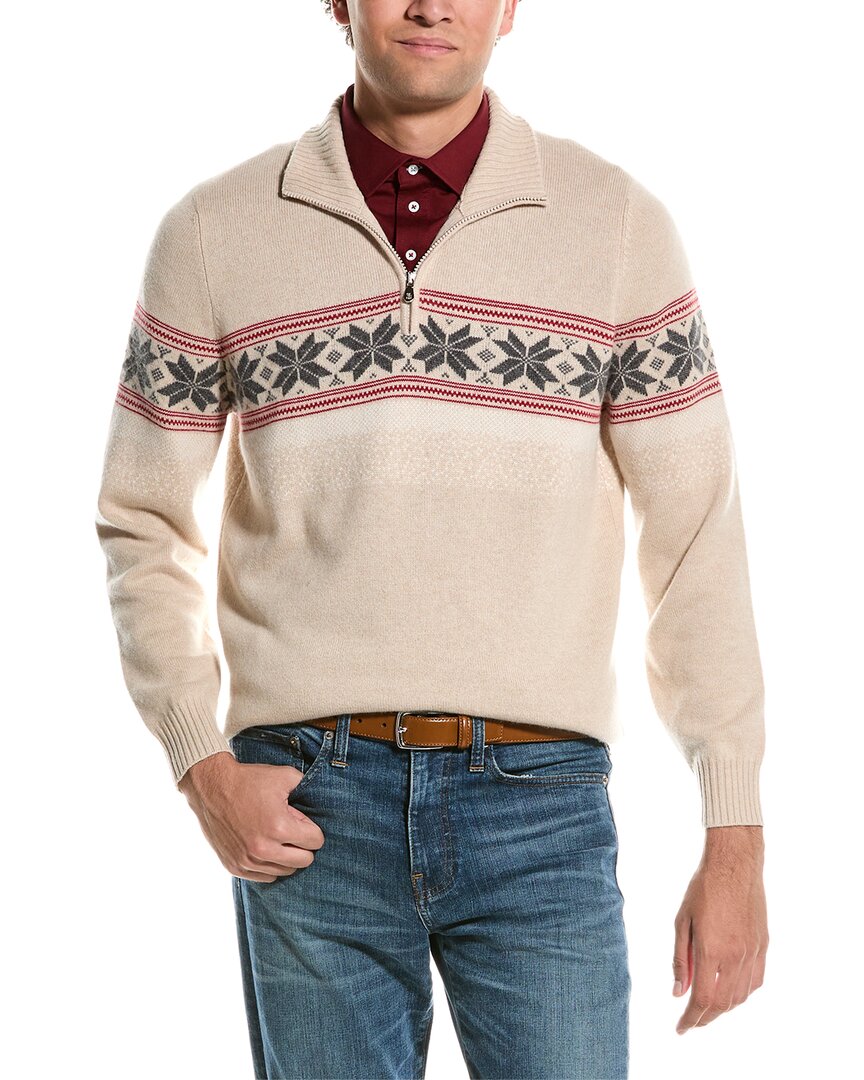 Brunello Cucinelli Cashmere Sweater In Neutral