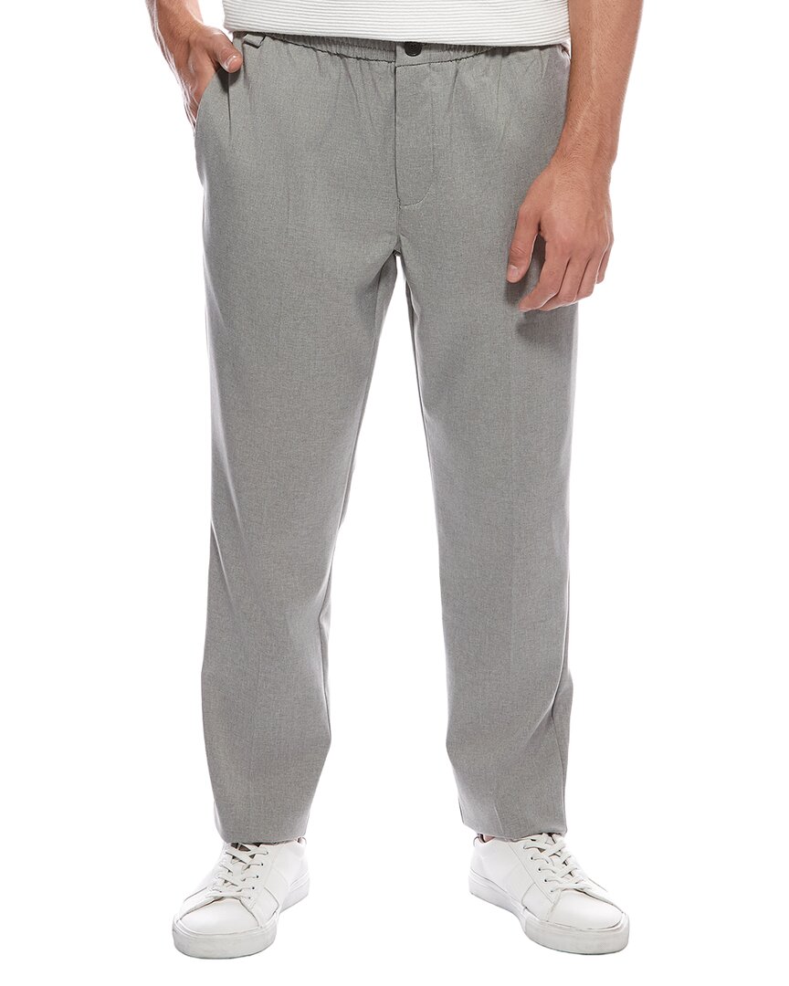 Scotch & Soda Drawstring Melange Pant In Gray