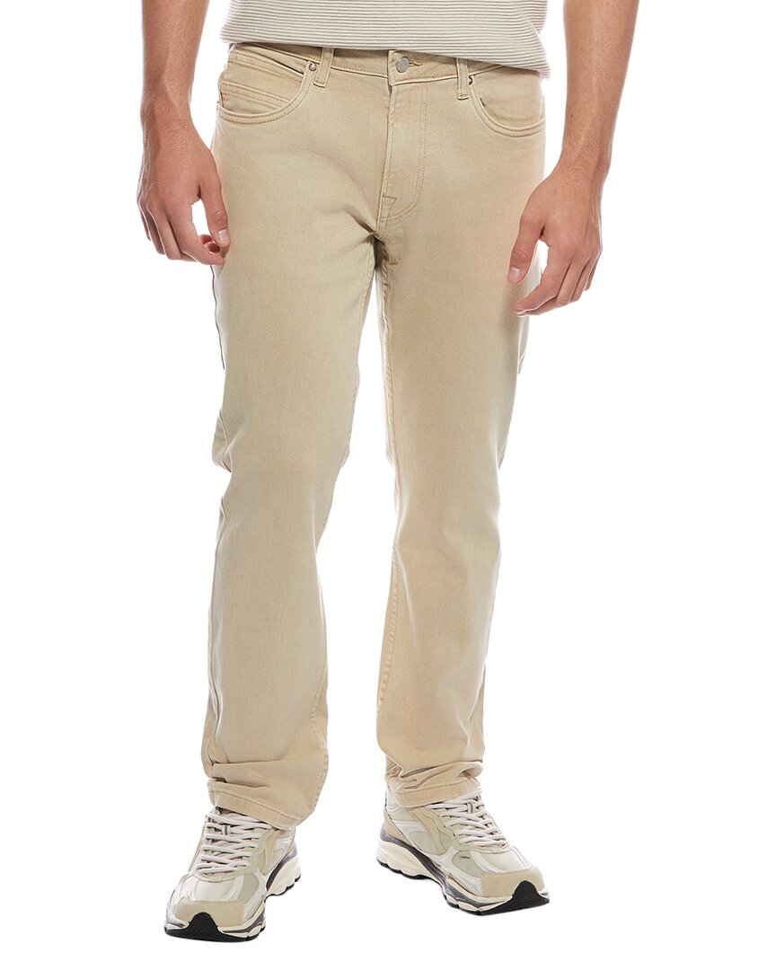 Scotch & Soda Taupe Straight Fit 5-pocket Jean In Brown