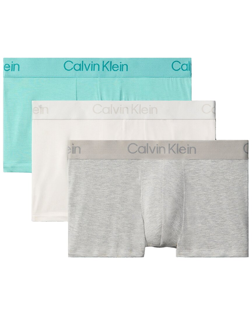 Calvin Klein 3pk Trunk In Multi