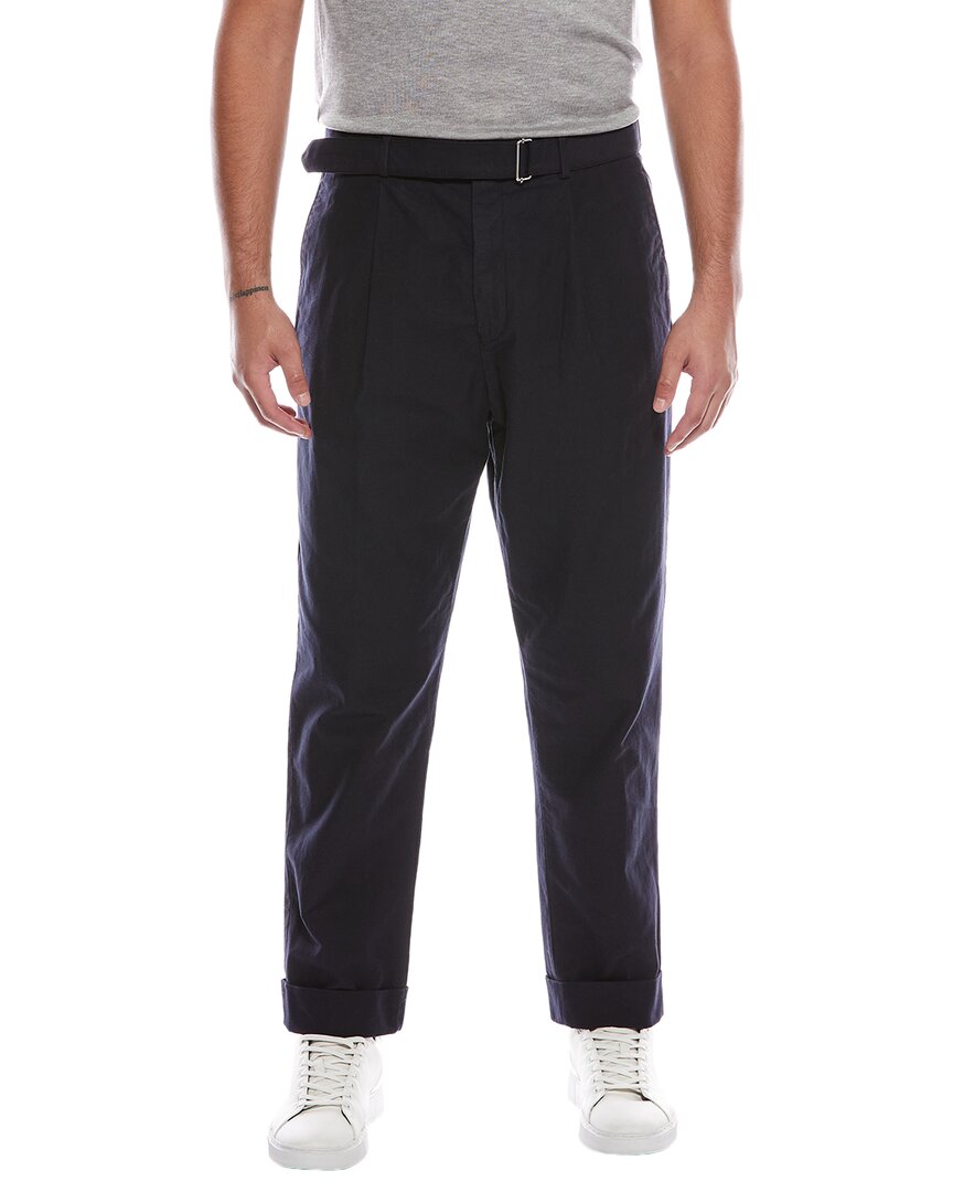 Officine Generale Hugo Pigment-dyed Pant In Blue