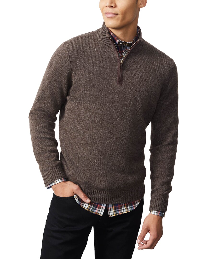 J.mclaughlin Tate Cashmere Sweater In Brown