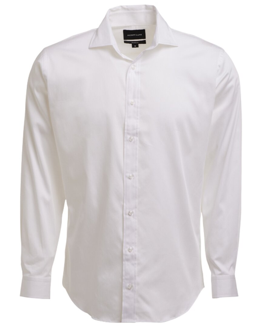 Shop Alton Lane Mercantile Tailored Stretch Shirt In White