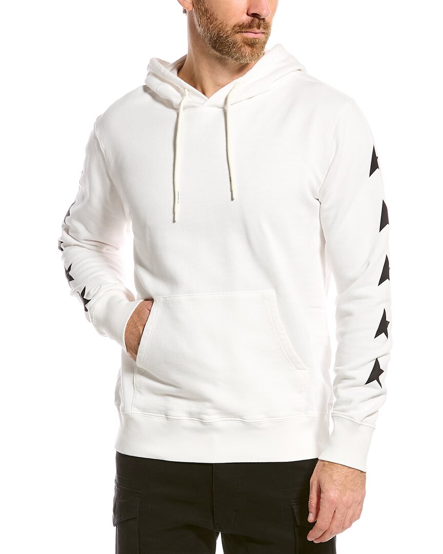 Golden Goose Alighiero Hoodie In White