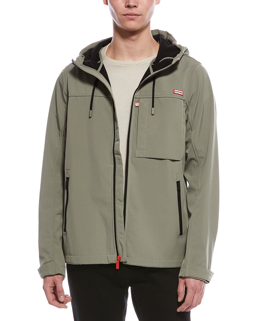 Hunter Kolmen Utility Softshell Jacket In Green