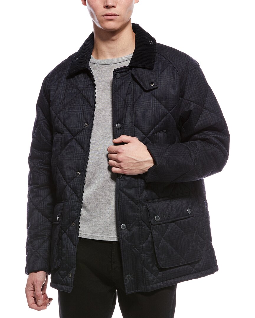 Barbour Winter Bedale Coat In Blue