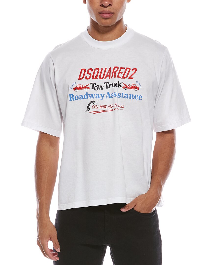 Dsquared2 Graphic T-shirt In Multi