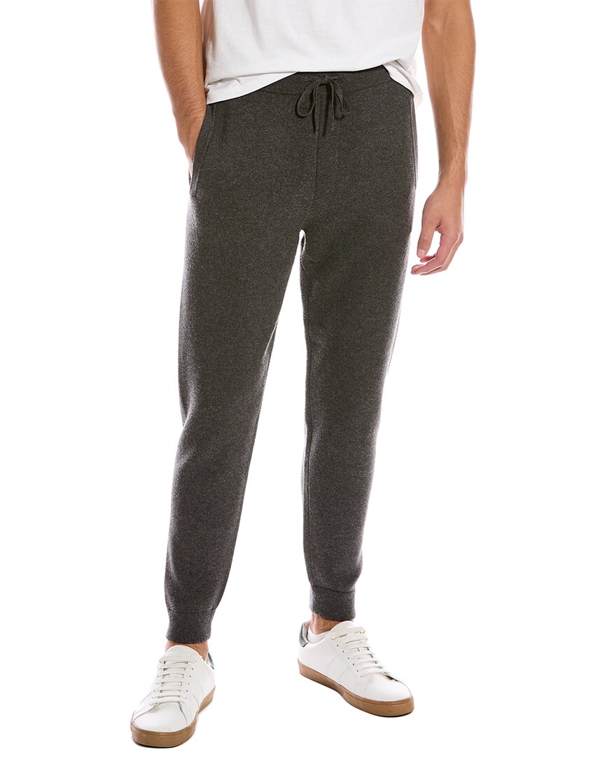 Theory Wool-blend Sweatpant In Grey