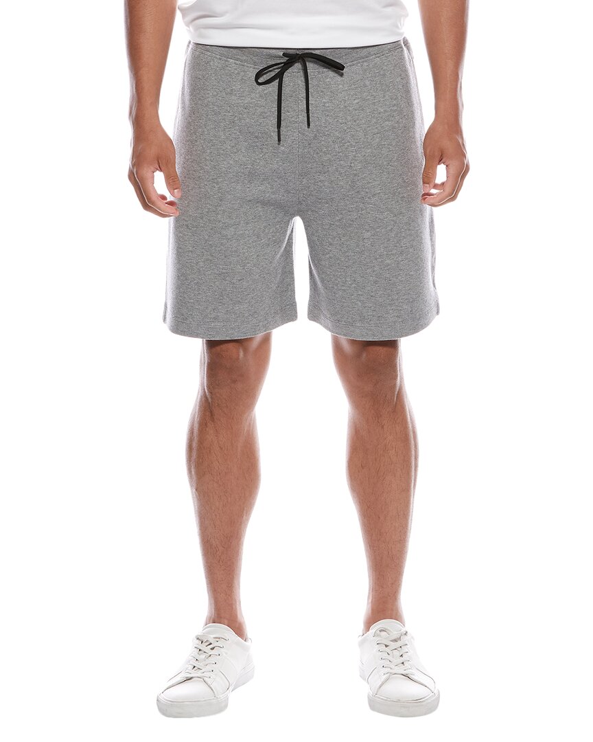 Theory Regular Fit Sweat Shorts In Gray