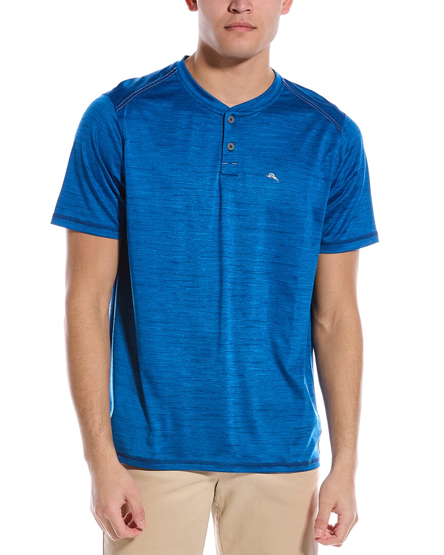 Tommy Bahama Wave Crest Henley T-shirt In Nocolor