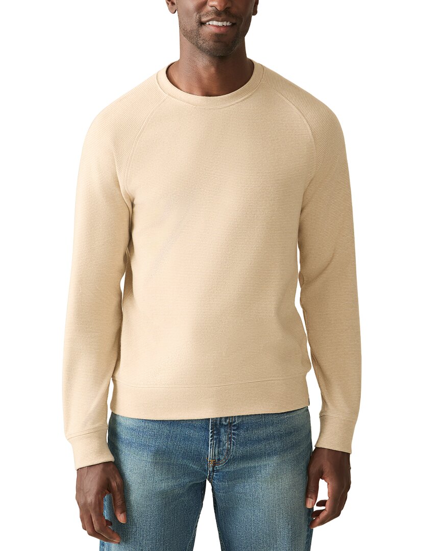 Faherty Legend Sweater Crewneck Sweater In Neutral