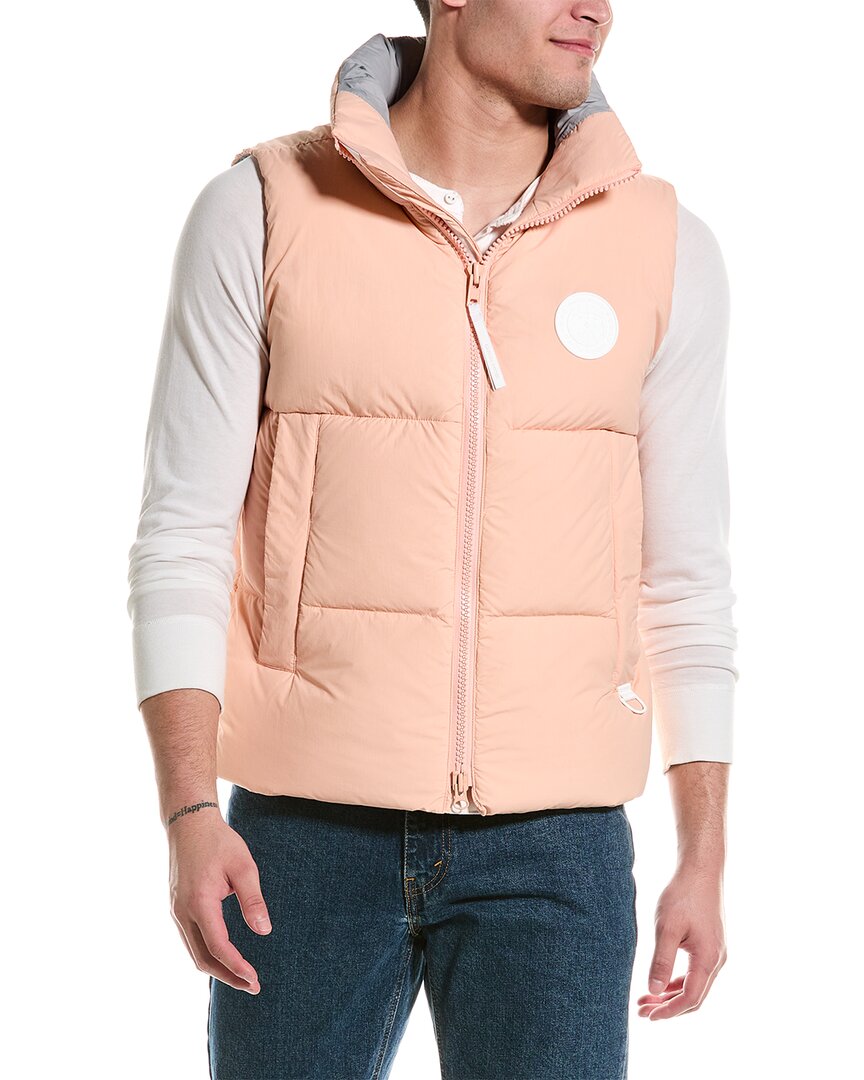 Shop Canada Goose Down Vest In Pink