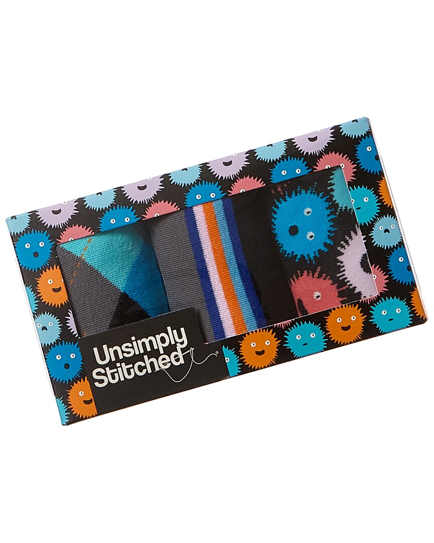 Shop Unsimply Stitched 3pk Socks Gift Box