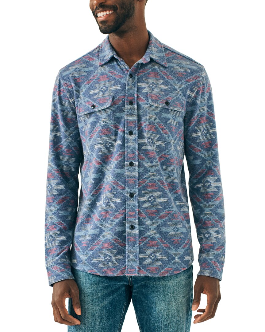 Faherty Legend Sweater Shirt In Multi