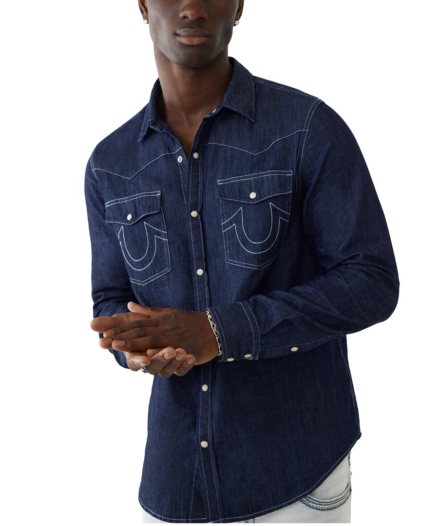 True Religion Western Shirt In Nocolor