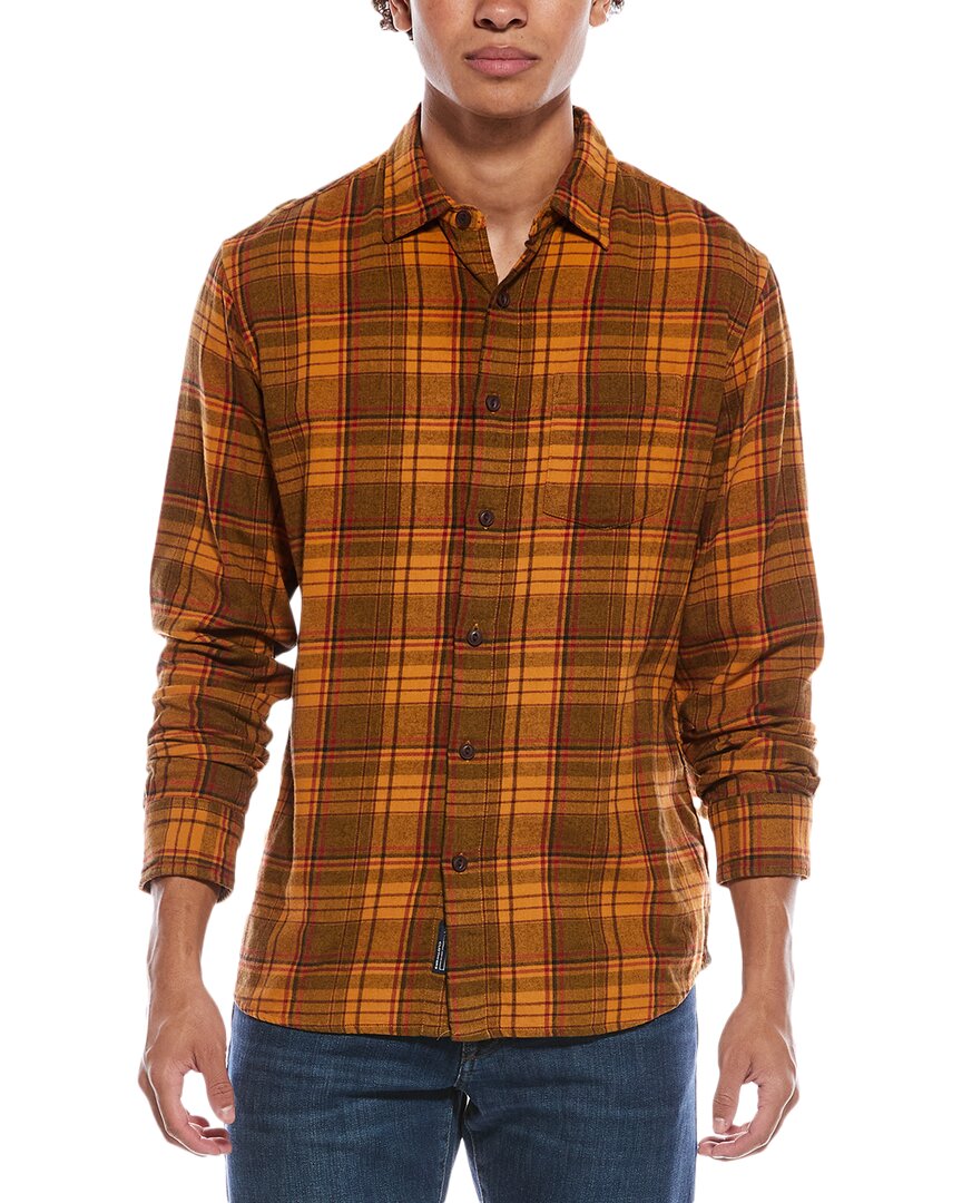 Grayers Hamden Retro Flannel In Orange