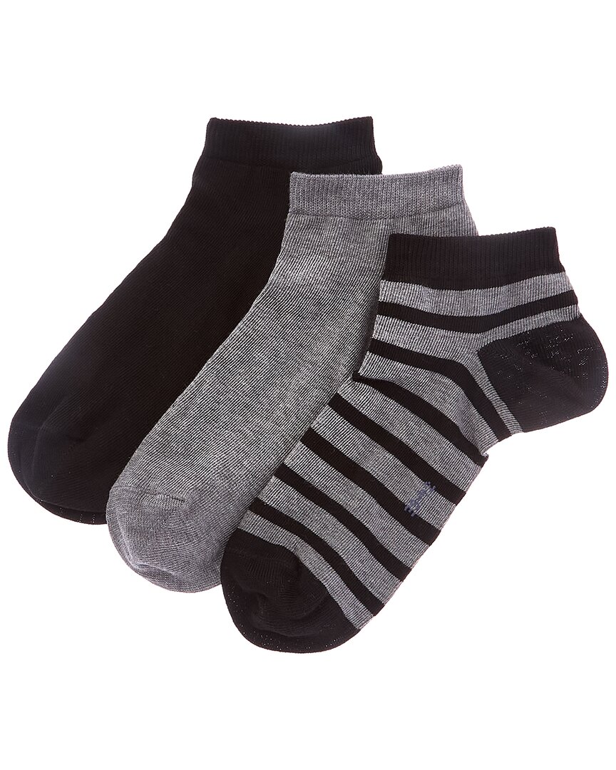 Falke 3pk Sneaker Socks Gift Box In Black