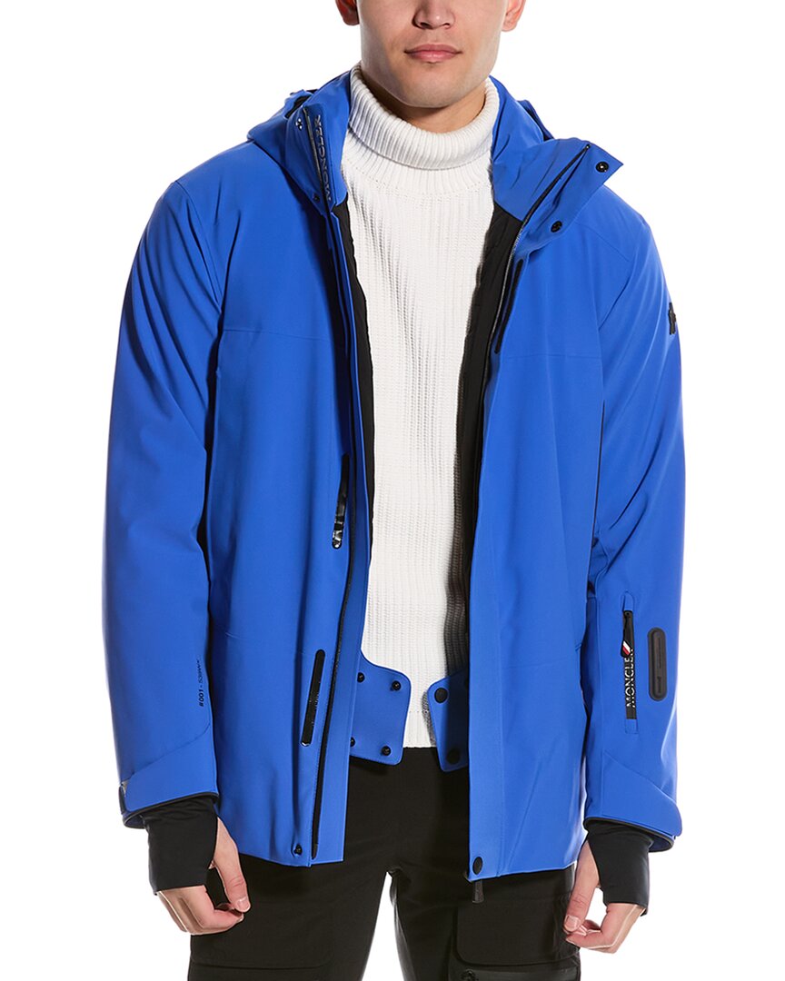 Shop Moncler Sizan Down Jacket In Blue