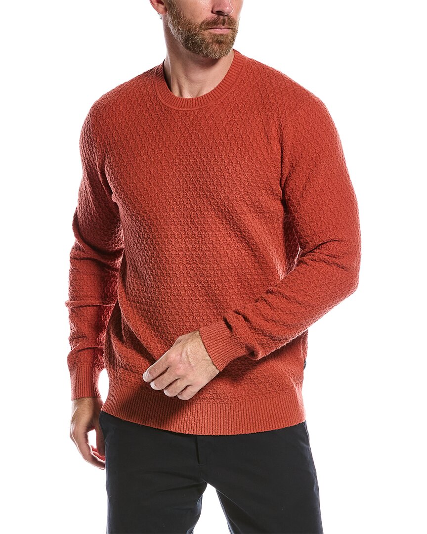 Ted Baker Woolf Crewneck Sweater In Red
