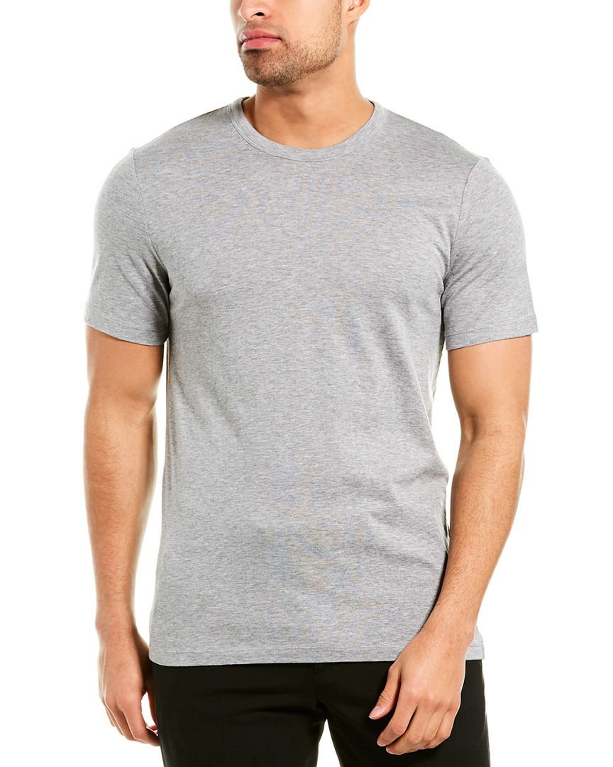 Theory Air Cashmere-Blend T-Shirt Men's Grey Xs