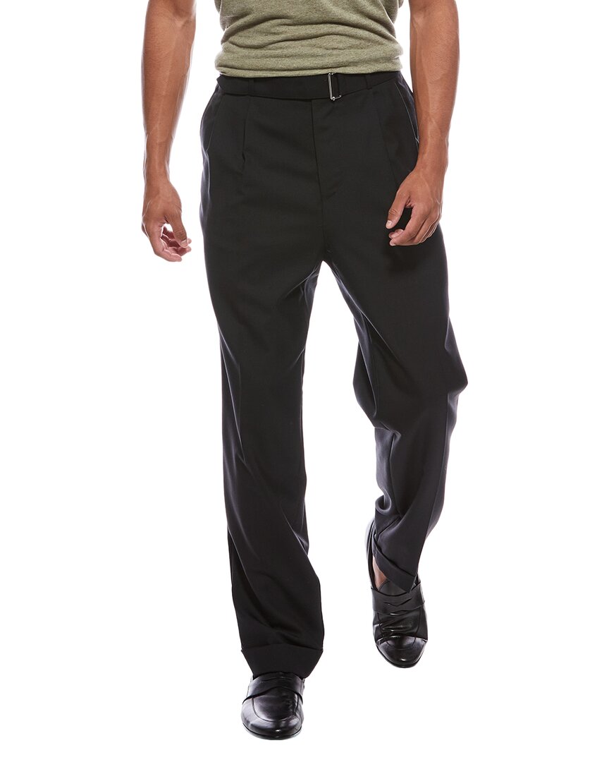 Officine Generale Luigi Wool Pant In Black