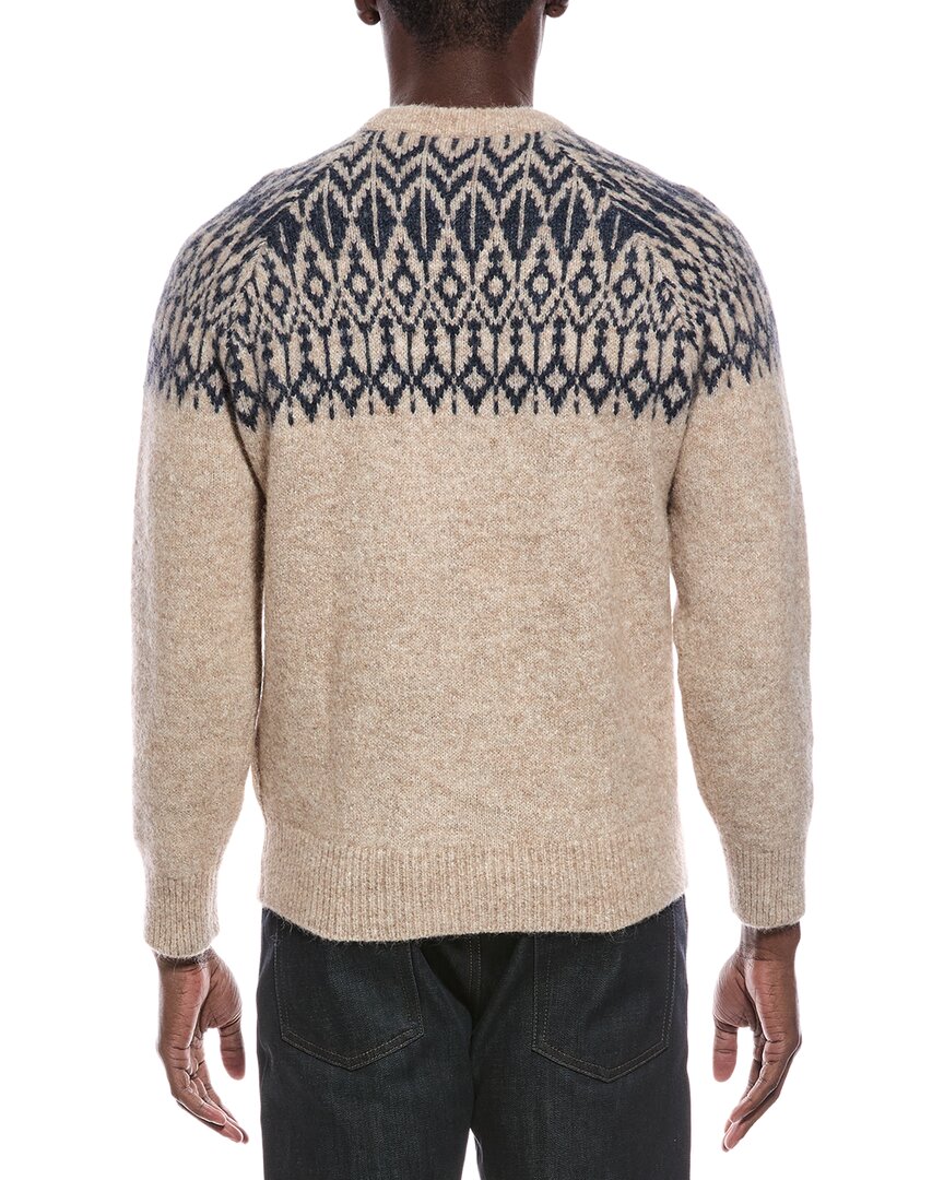 BRUNELLO CUCINELLI 알파카 울 혼합 크루넥 스웨터