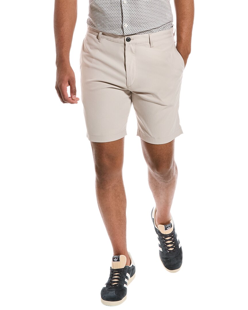 Theory Zaine Tech Chino Short In Beige