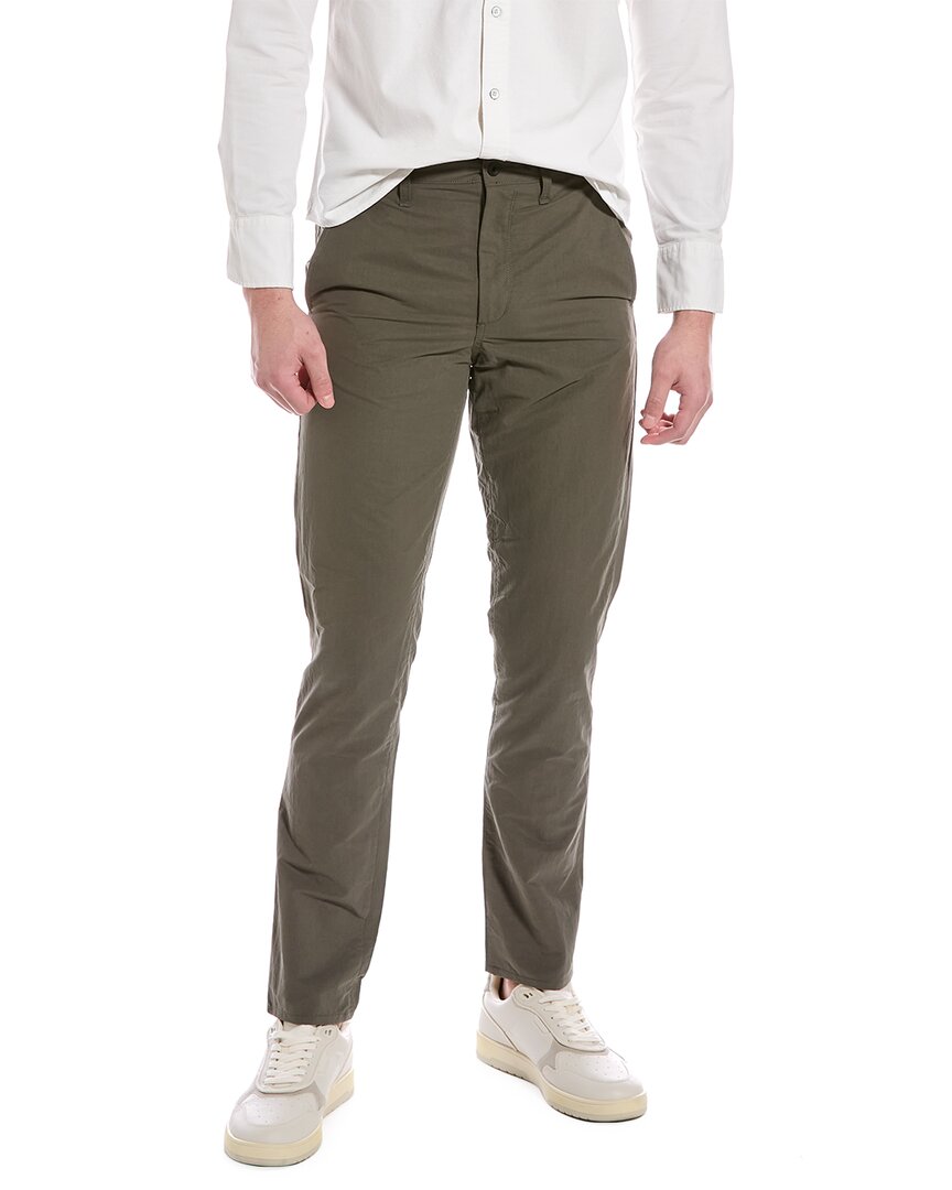 Rag & Bone Men's Standard Issue Fit 2 Mid-rise Relaxed Slim-fit Chino Pants, Green Army In Blue
