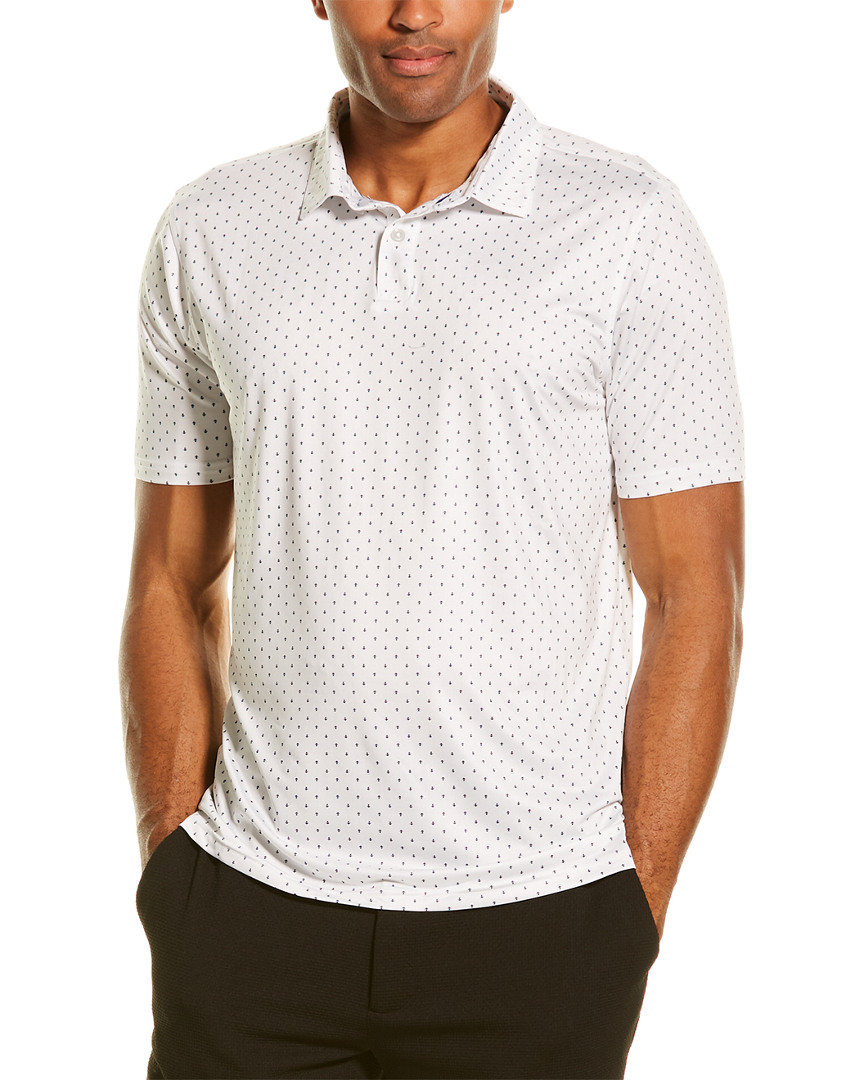 Image of Heritage by Report Collection Arrow Print Performance Polo Shirt