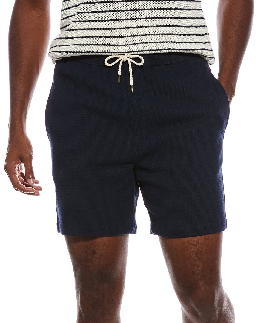 Slate & Stone Drawstring Relaxed Short In Navy