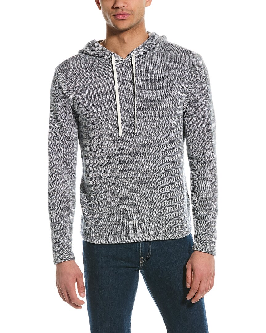 VINCE LOOSE KNIT PULLOVER HOODIE
