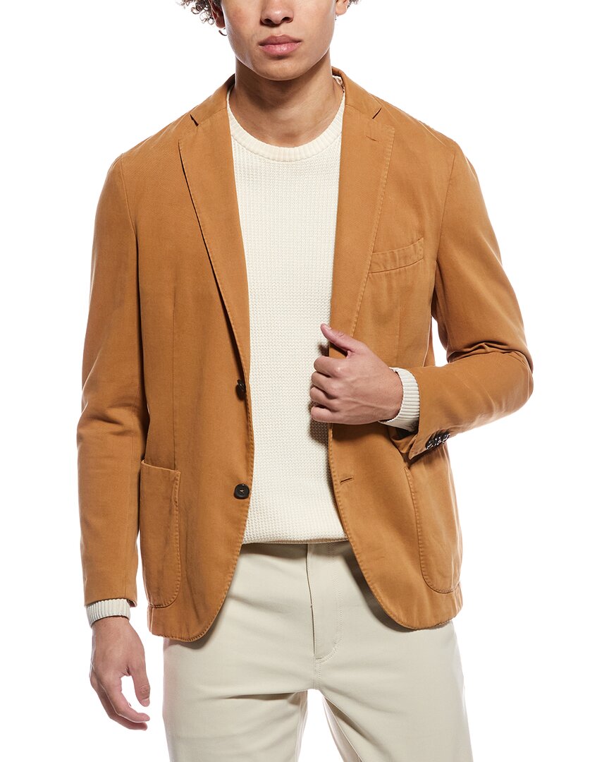 Montedoro By Slowear Sport Coat Mens Brown 50 61890₽