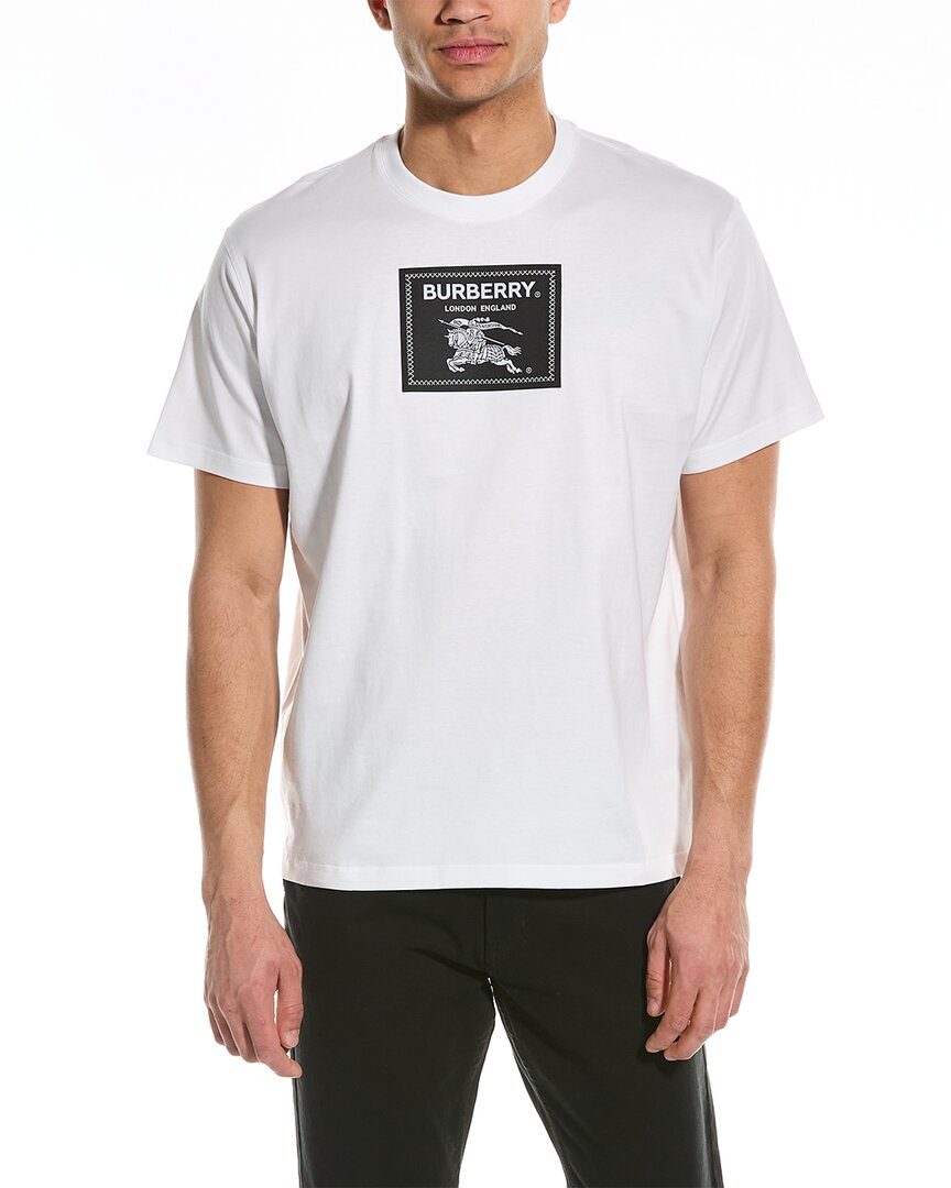 Shop Burberry Prorsum Label T-shirt In White