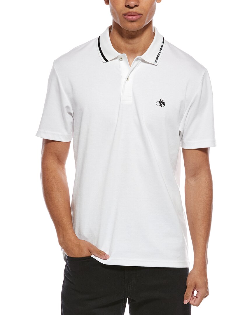 Scotch & Soda Tipped Polo Shirt Men's | eBay