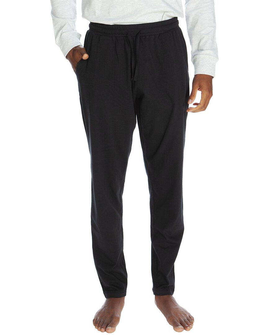 Unsimply Stitched Super Soft Lounge Pant In Black