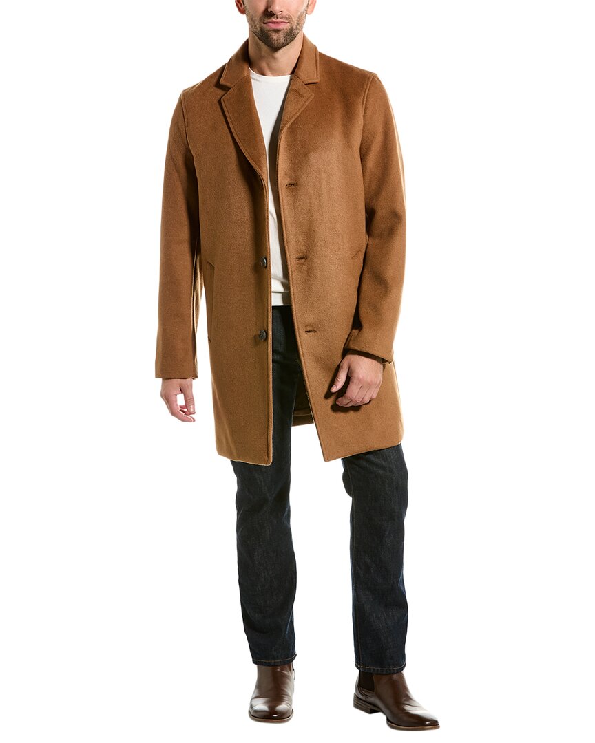 Cole haan men's wool blend outlet coat