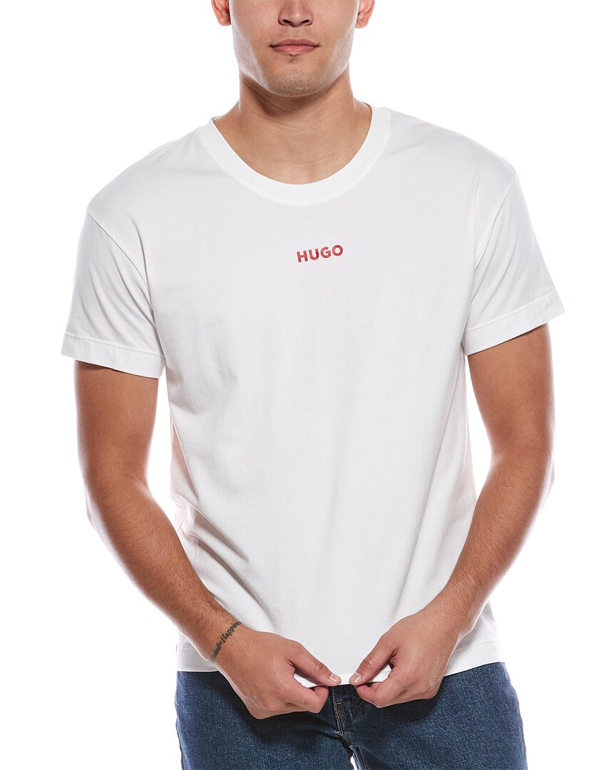 Hugo Boss Linked T-shirt In White