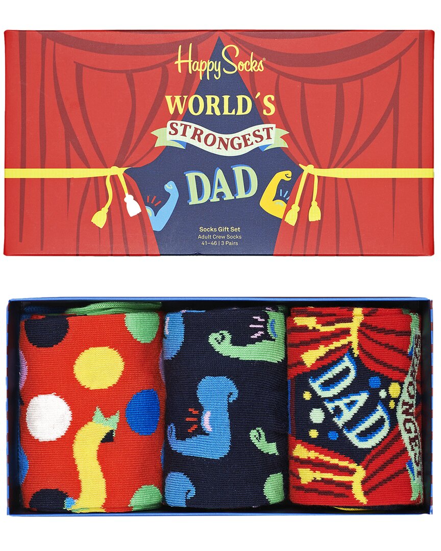 Shop Happy Socks 3pk Father's Day Sock Gift Set