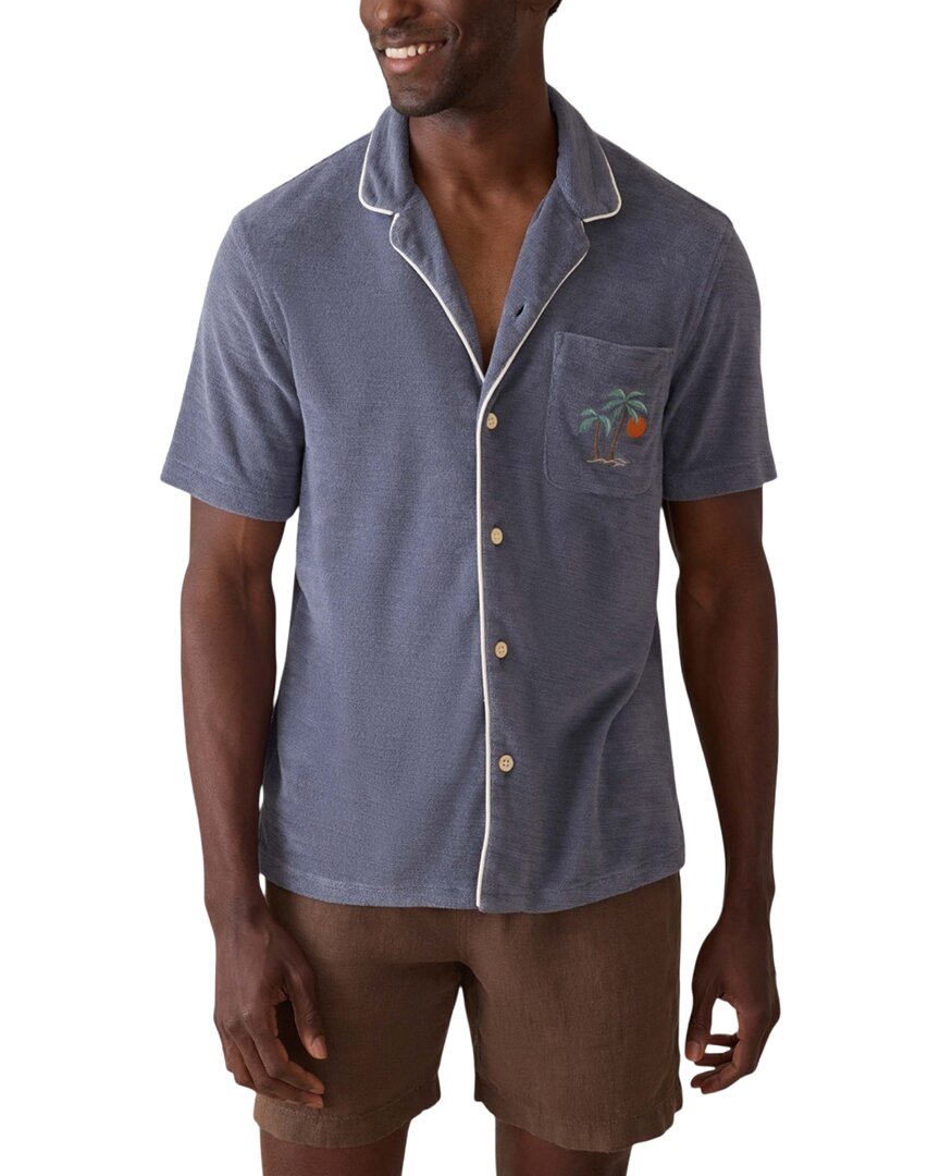 Faherty Cabana Towel Terry Shirt