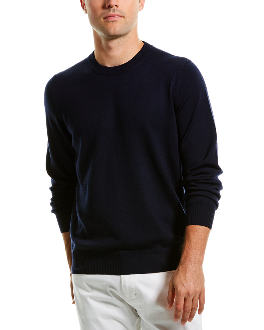 Brunello Cucinelli Wool & Cashmere-Blend Crewneck Sweater Men's 48 | eBay