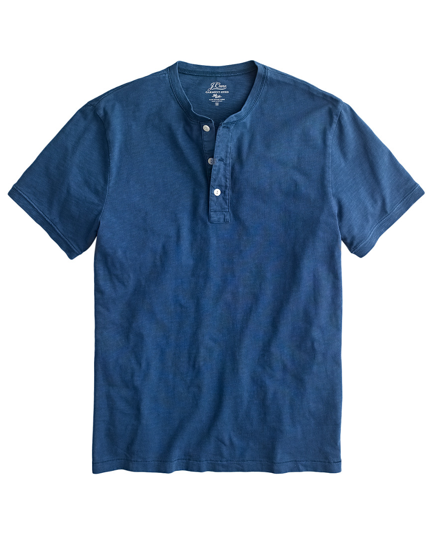 Image of J.Crew Garment Dye Henley Shirt