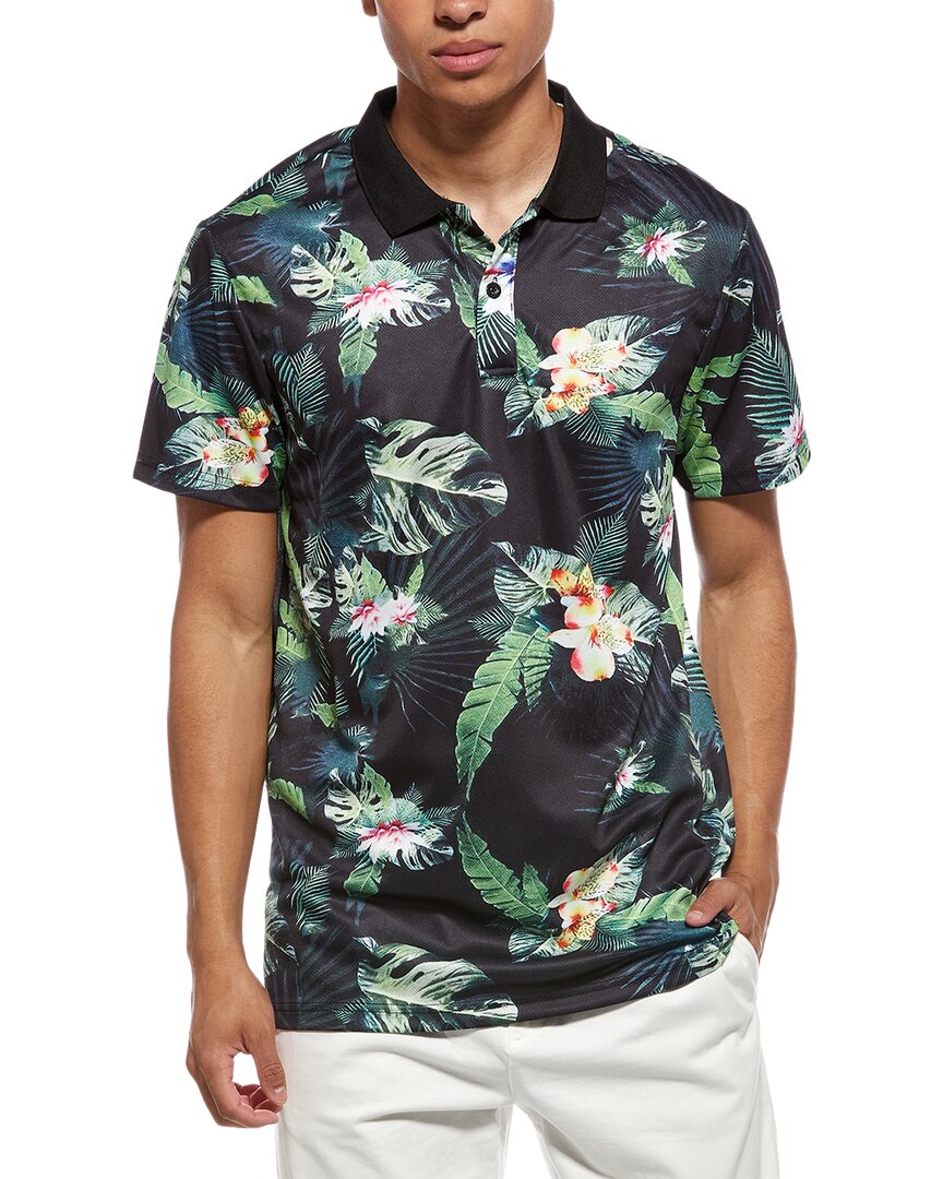 American Stitch Polo Shirt In Black