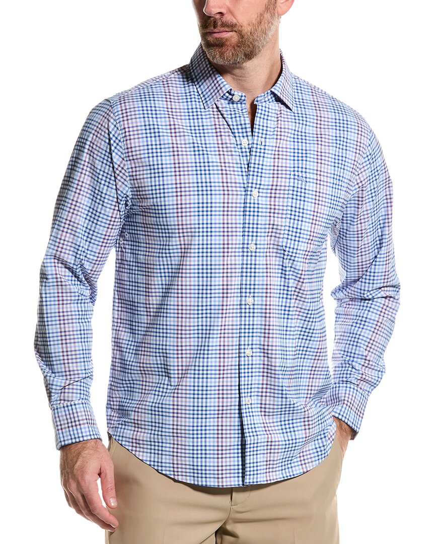 Tommy Bahama Siesta Key Sandbar Check Shirt In Blue