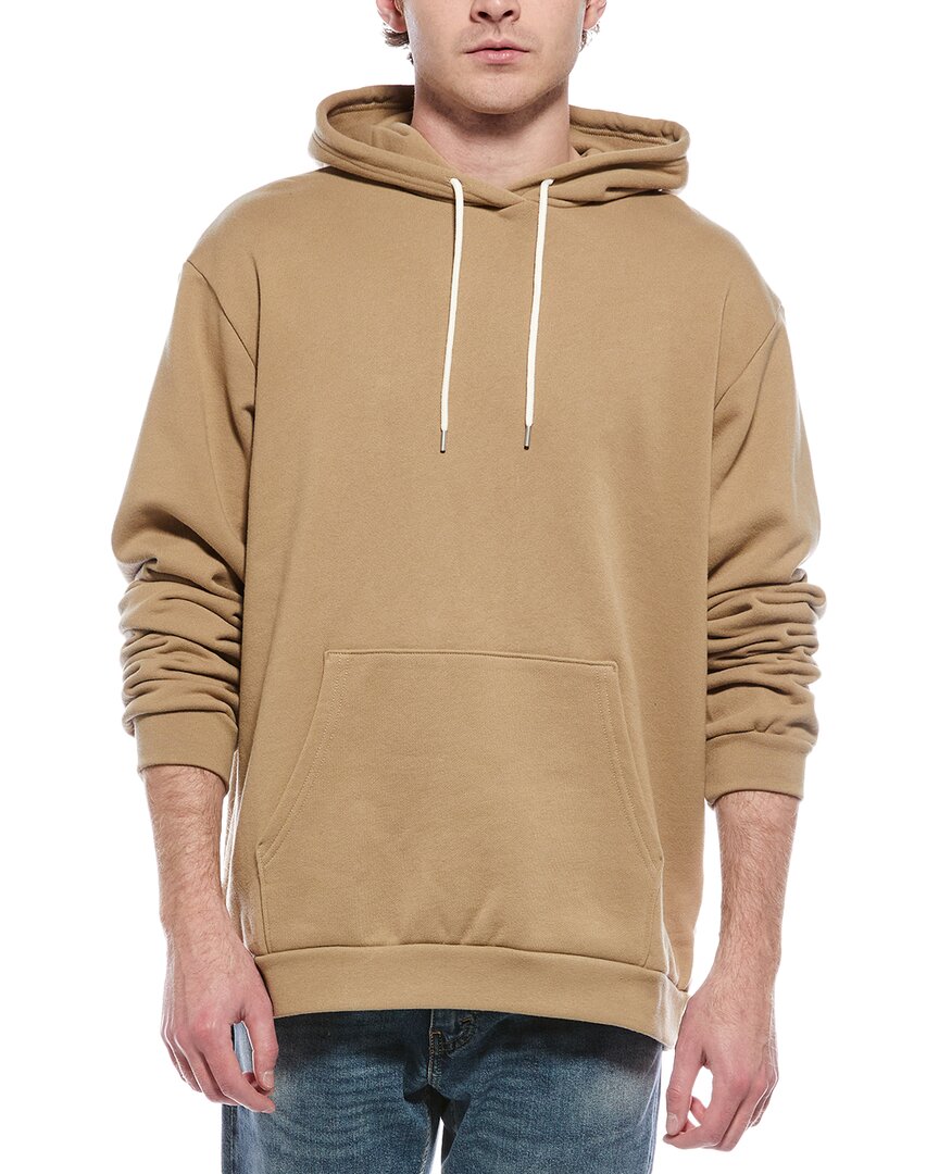 John Elliott Beach Hoodie In Brown