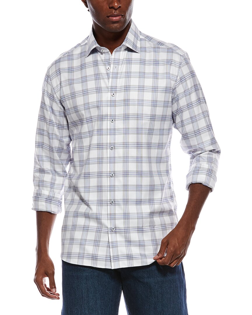 Eterna Twill Shirt In Multi