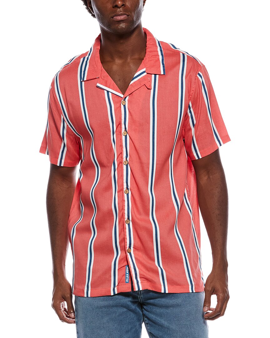 Sovereign Code Super Stripe Shirt In Red