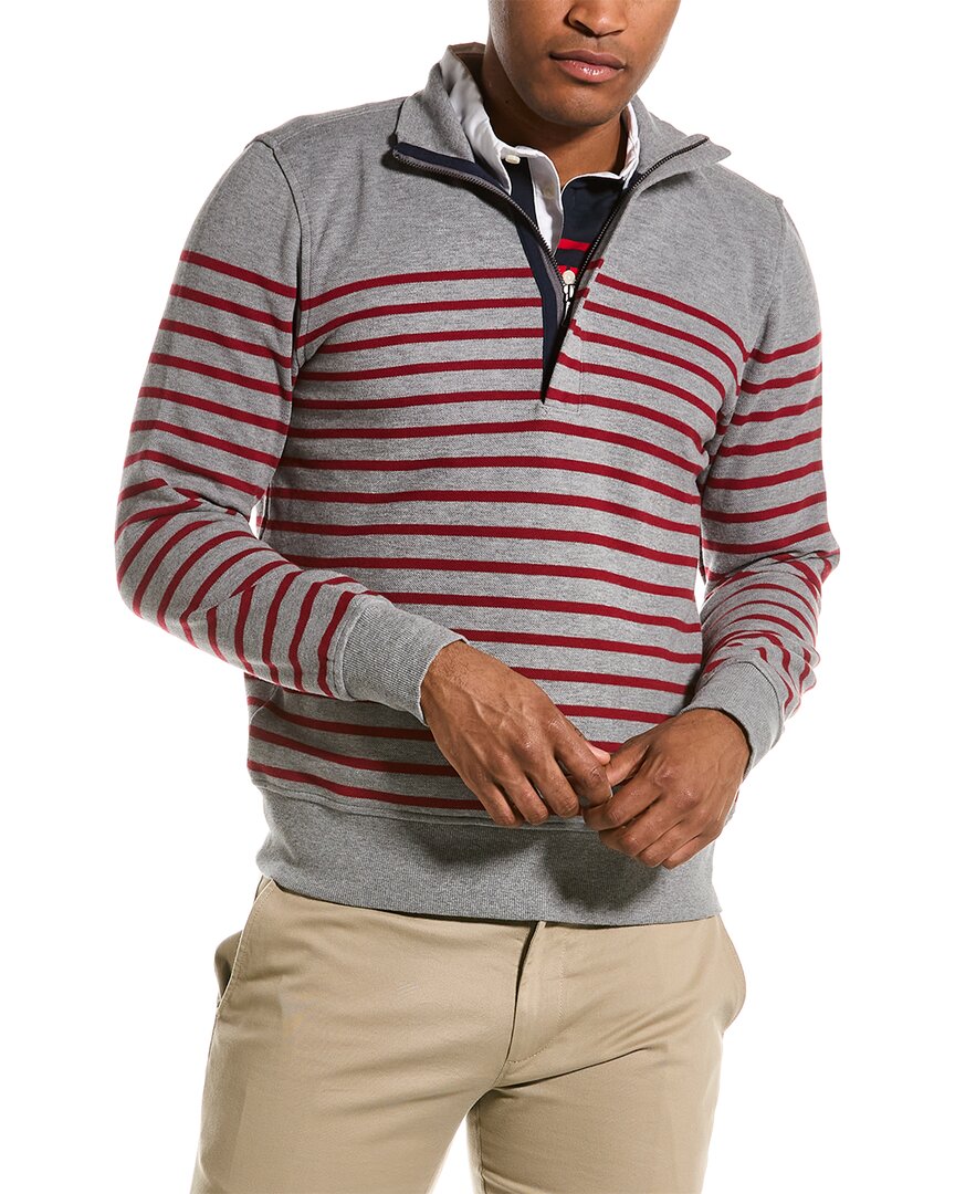BROOKS BROTHERS BROOKS BROTHERS MARINER 1/2-ZIP